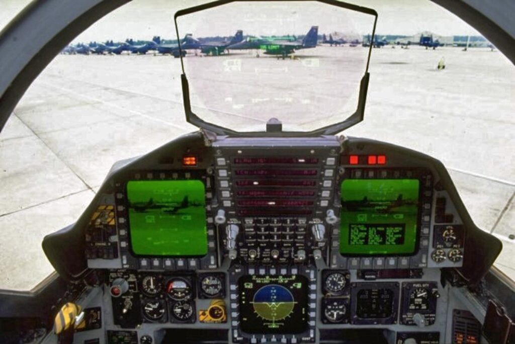 F-15E front cockpit