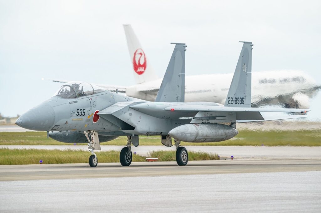 Japanese Air Self-Defense Force F-15 fighter
