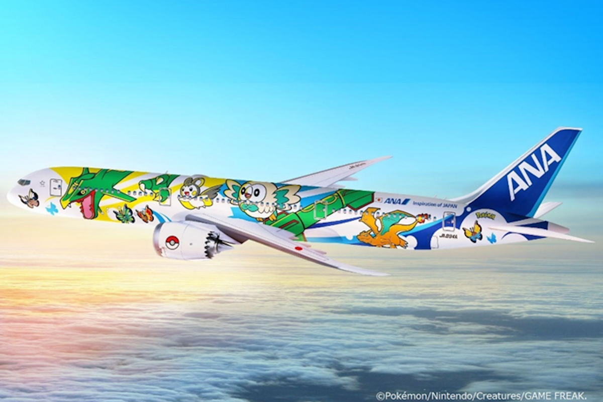 ANA presents Pokémon-themed aircraft - AeroTime
