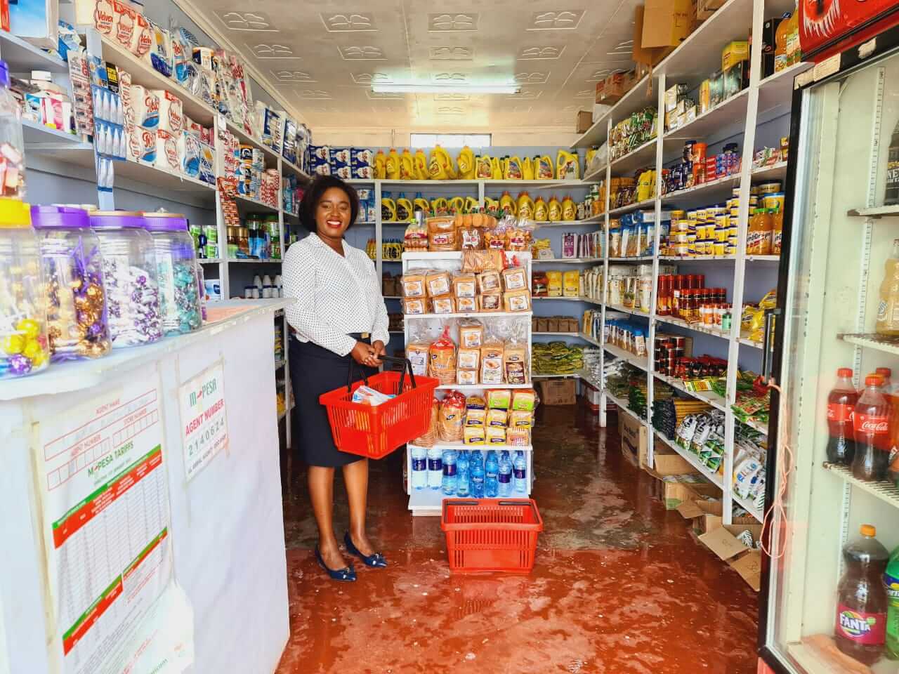 Gulf Air flight attendant opens supermarket in Kenya
