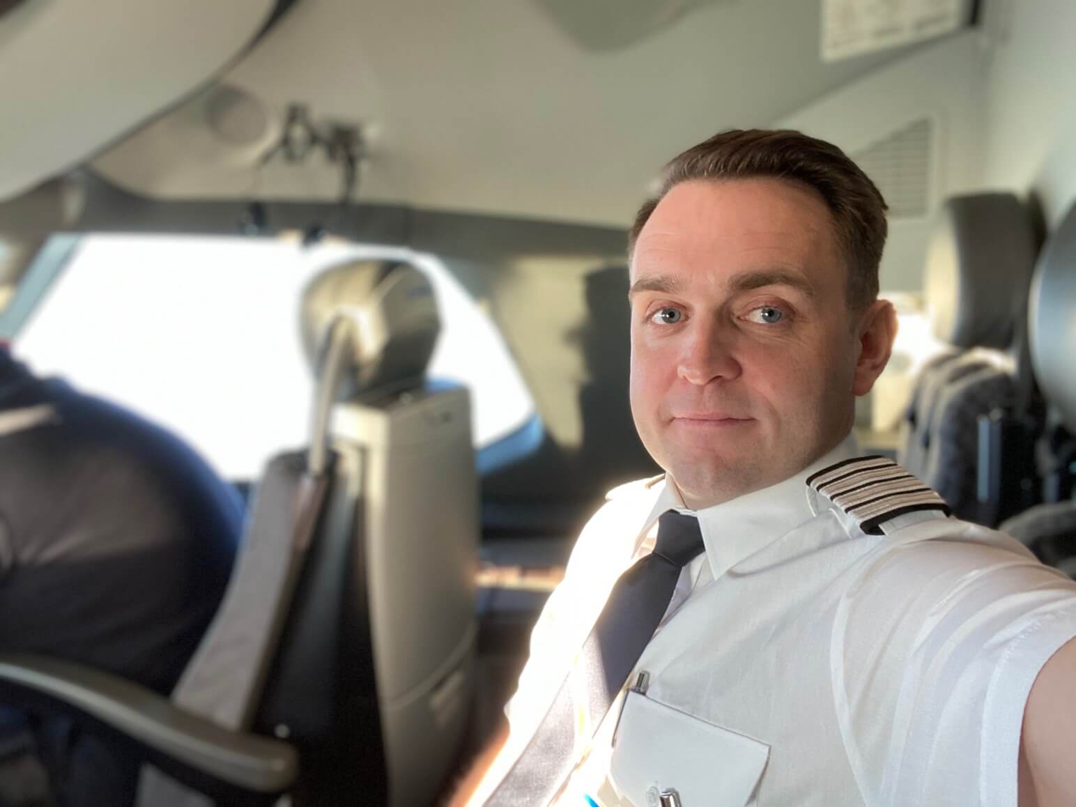 Third-generation pilot keeps spirit high despite turbulent times