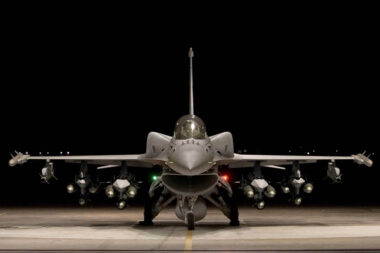 Lockheed Martin F 16V fighter jet