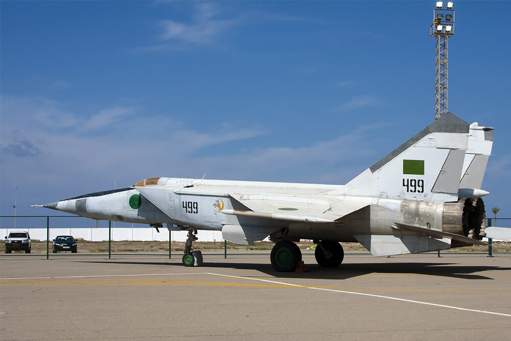 Libyan Air Force MiG-25