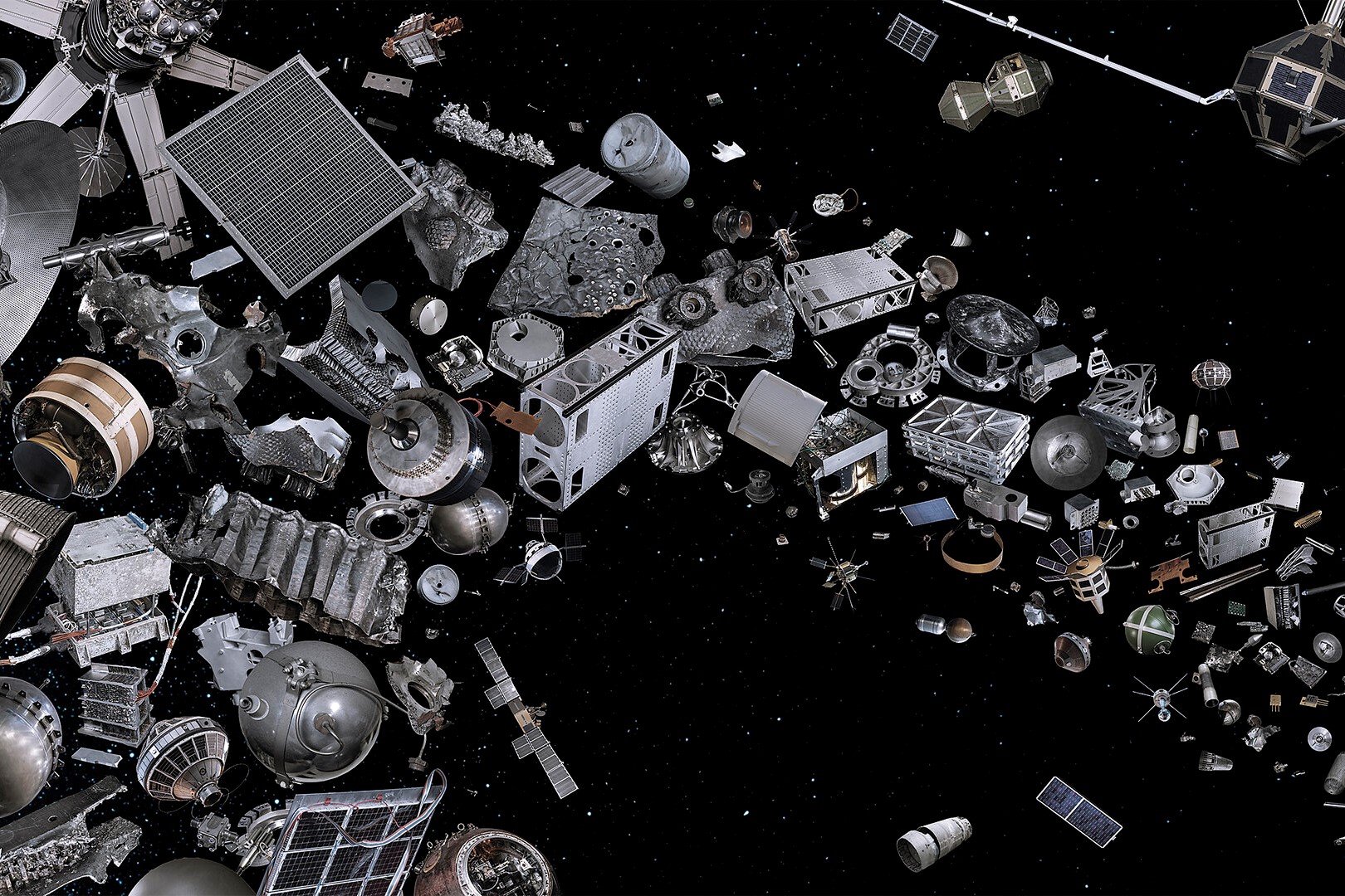 European mission to remove space debris is struck by debris