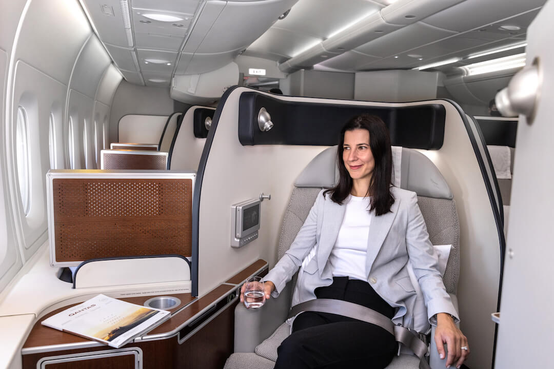 Qantas reinstates A380 first class and SydneyLondon via Singapore and