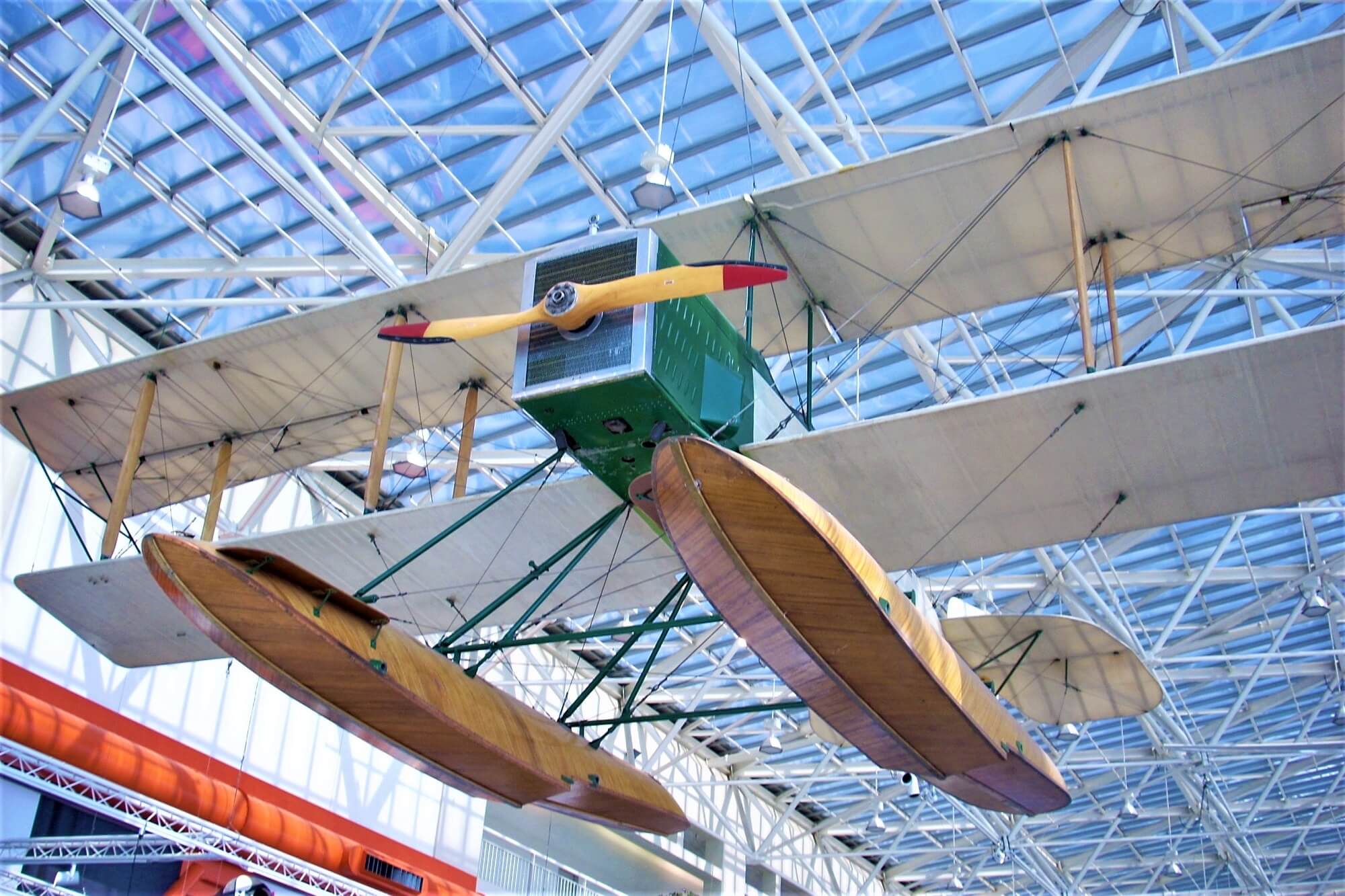 Replica of Boeing B&W Seaplane at the Museum of Flight