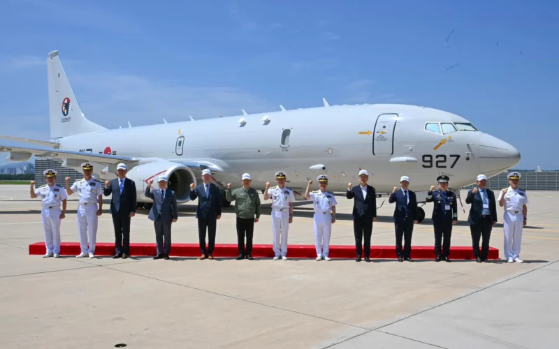 Ceremony to welcome the latest P-8A Poseidon