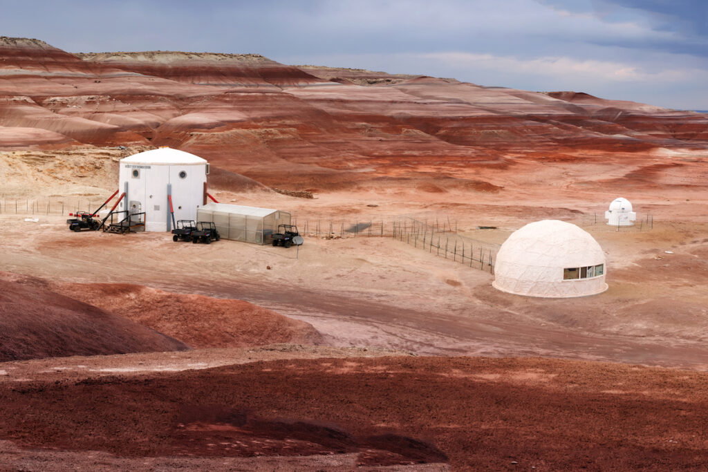 Hanksville,,Utah/usa,-,August,15,,2018:,Panorama,Of,The,Mars