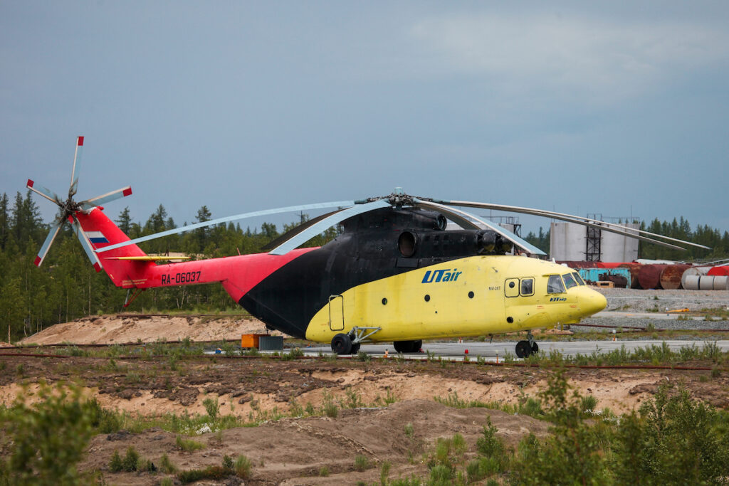 Novyy,Urengoy,,Russia,-,June,30,,2020:,Heavy,Lift,Cargo