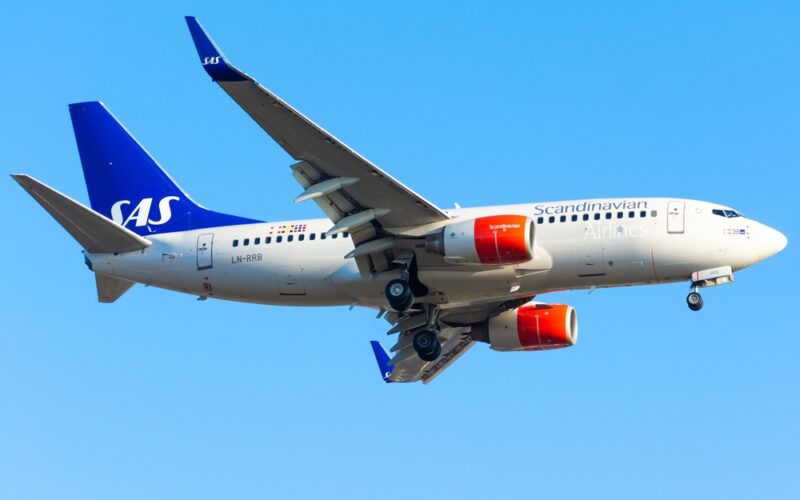 SAS Boeing 737 700