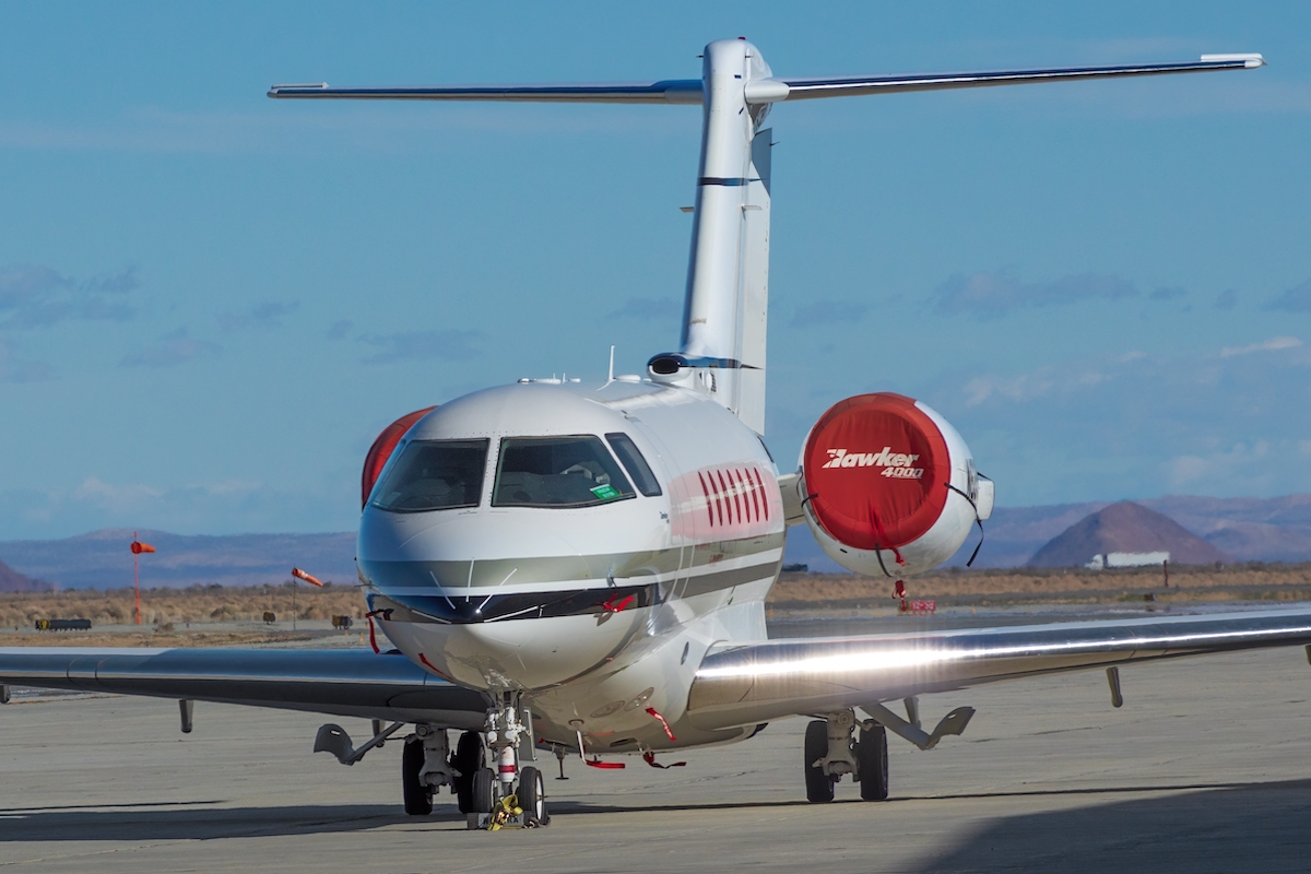 Mojave,,California,,United,States,-,January,17,,2023:,Hawker,4000