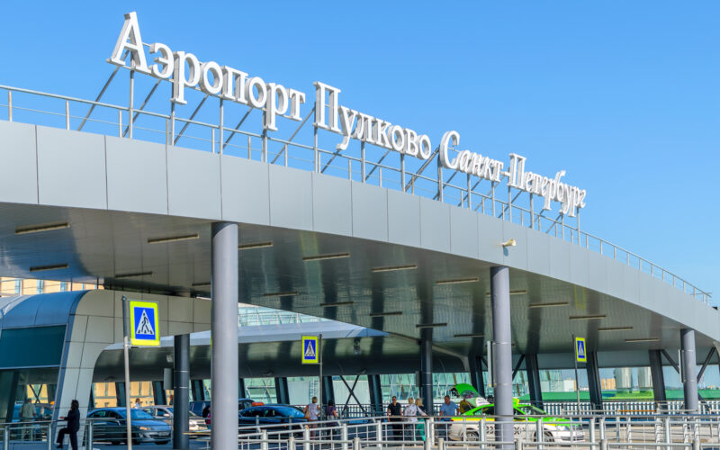 Russia,,Saint,Petersburg,-,August,2016:,Airport,Pulkovo,In,Saint-petersburg