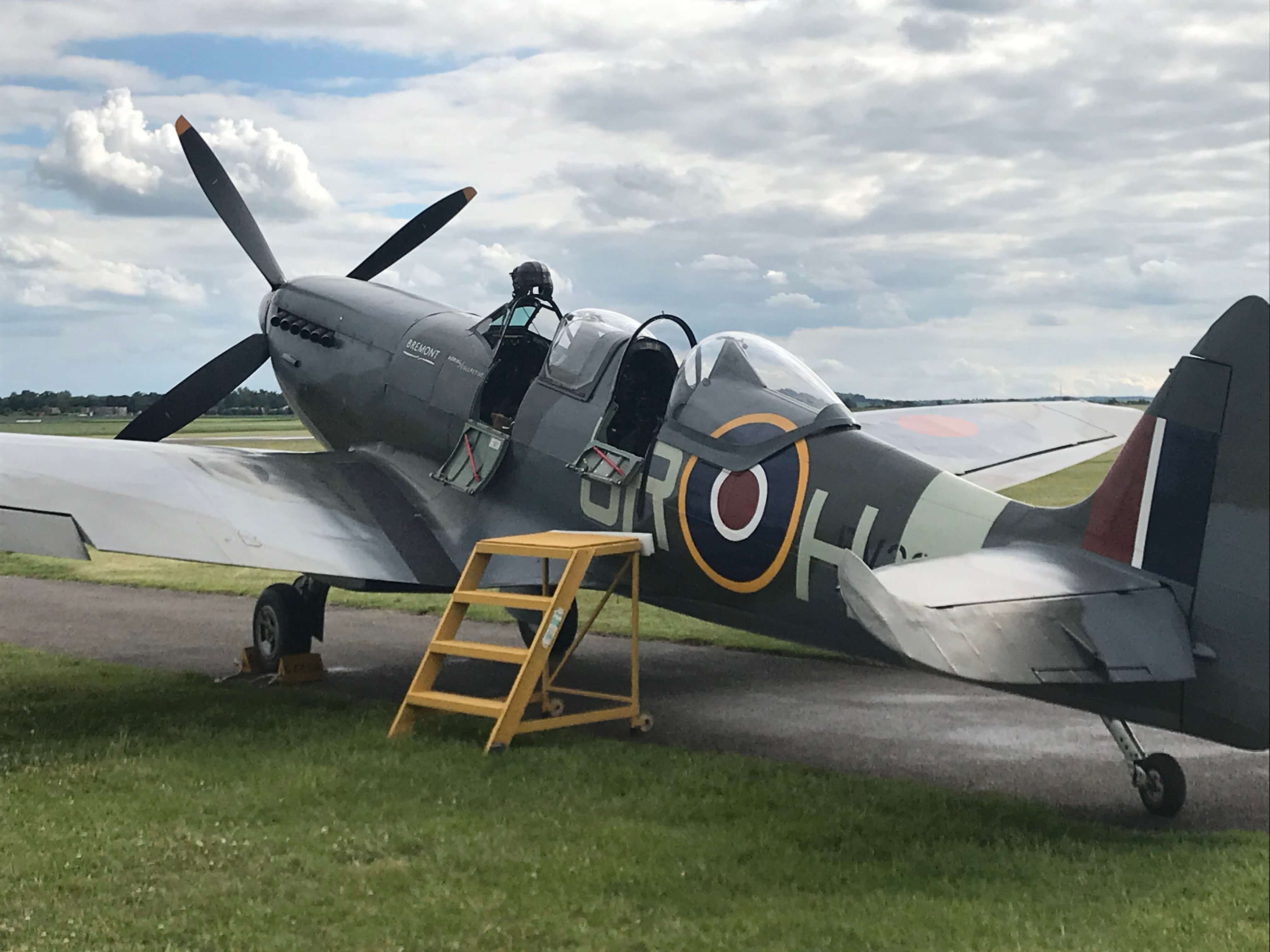 The Spitfire awaits