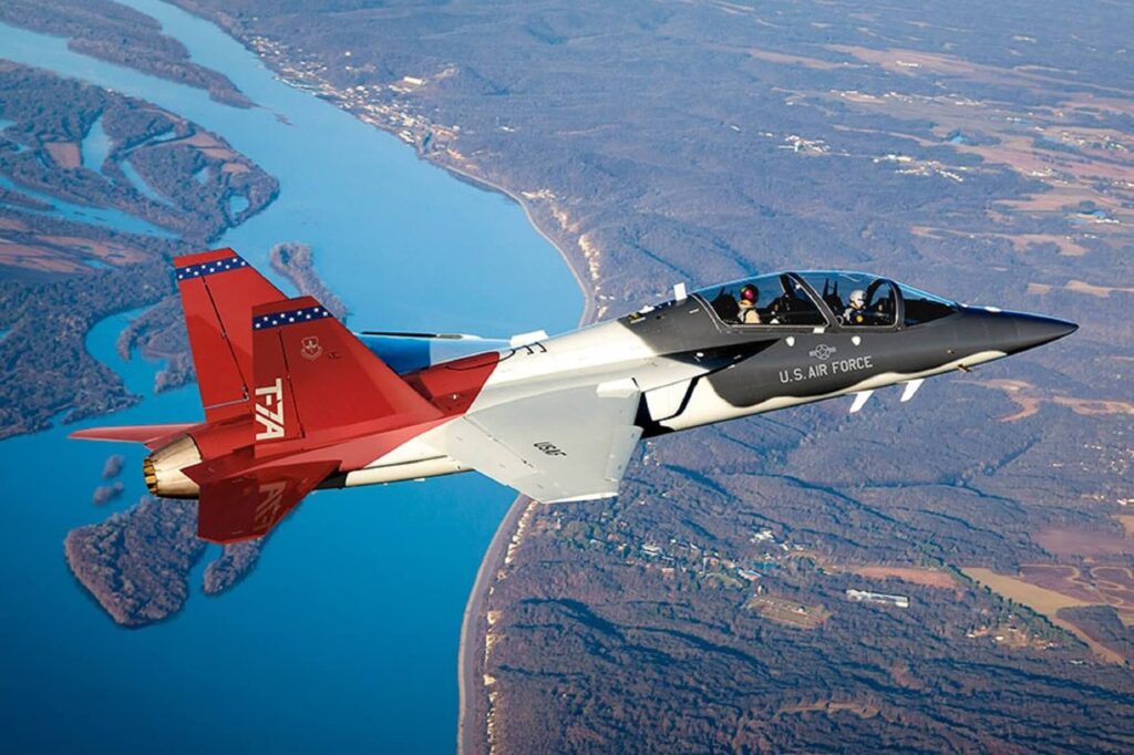 Boeing T 7A Red Hawk jet trainer